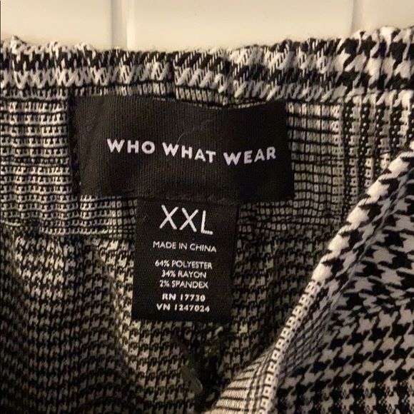 Who What Wear wide legged pants. Size XXL. NWT. - Picture 3 of 4